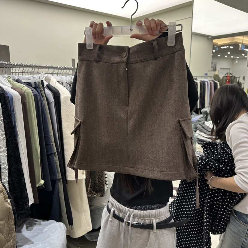 BENE東大門㊣實拍女裝新款真品人氣職業時尚25秋冬熱賣裙褲BENE裙褲