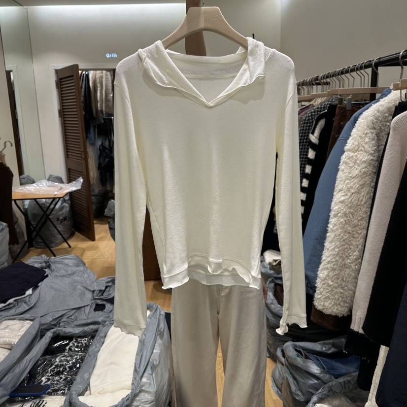 GILLI東大門㊣代購女士新款推薦時尚職業熱賣長袖T恤安哥拉GILLI長袖T恤