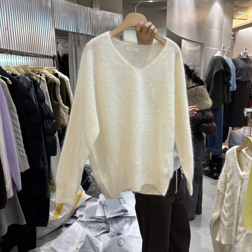 ALEGRE東大門㊣實拍女裝新品時尚推薦25秋冬真品針織衫羊毛ALEGRE針織衫