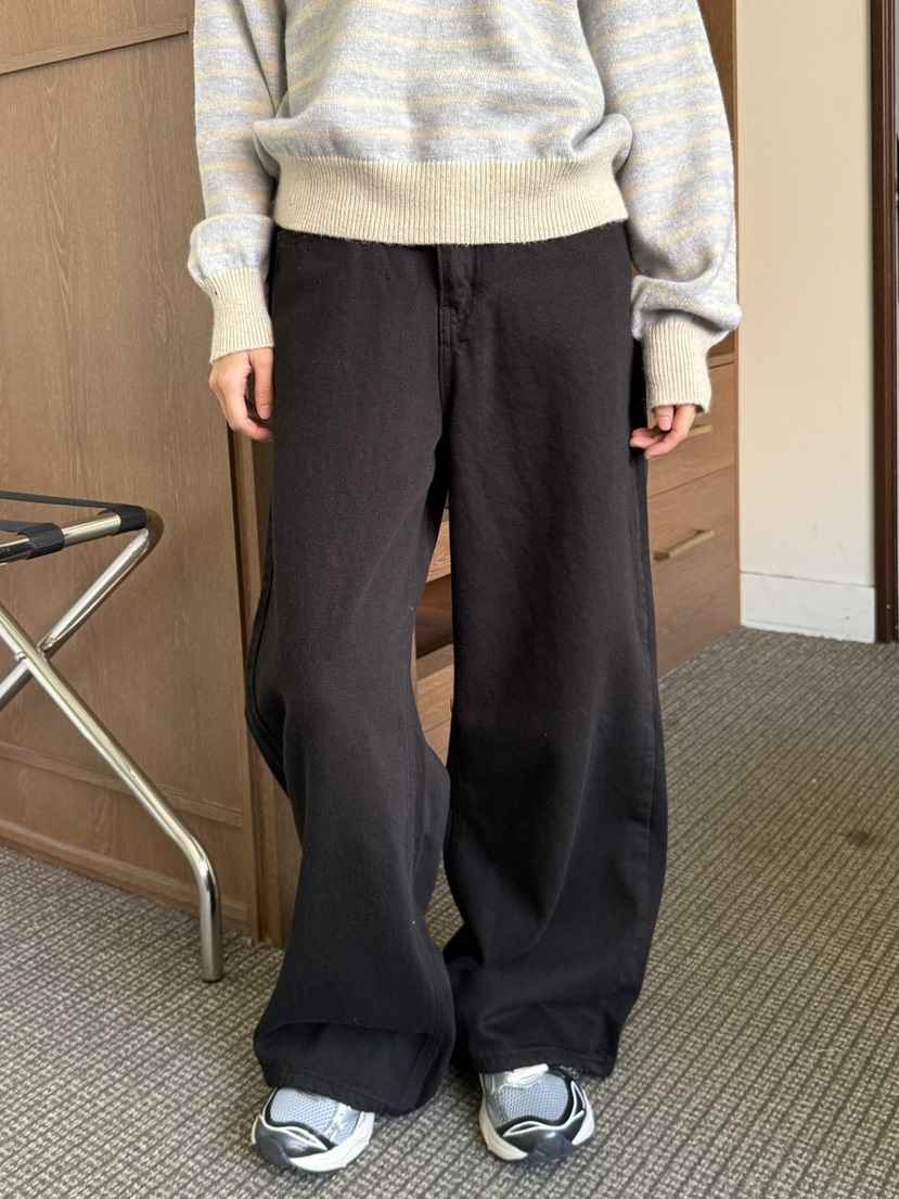 EOMPIT韓國直郵㊣女士新款職業休閑時尚人氣真品熱賣牛仔褲EOMPIT牛仔褲