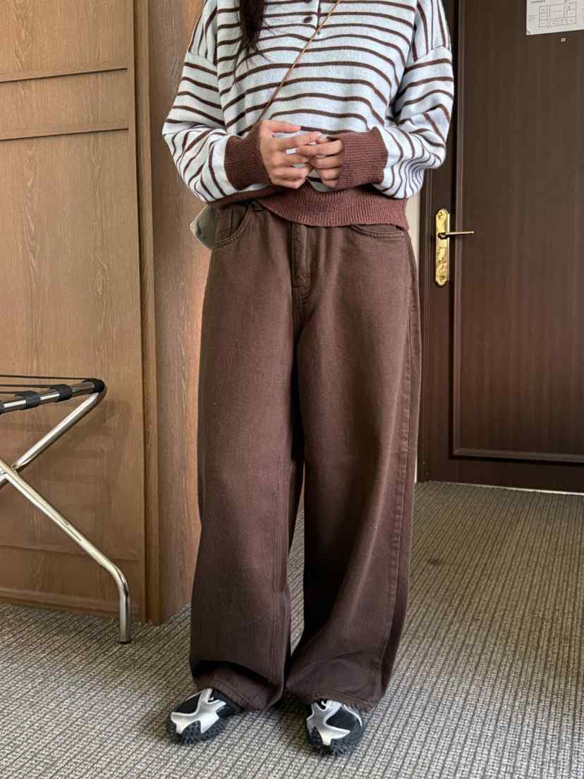 EOMPIT韓國直郵㊣女裝新品職業推薦時尚人氣熱賣真品牛仔褲EOMPIT牛仔褲