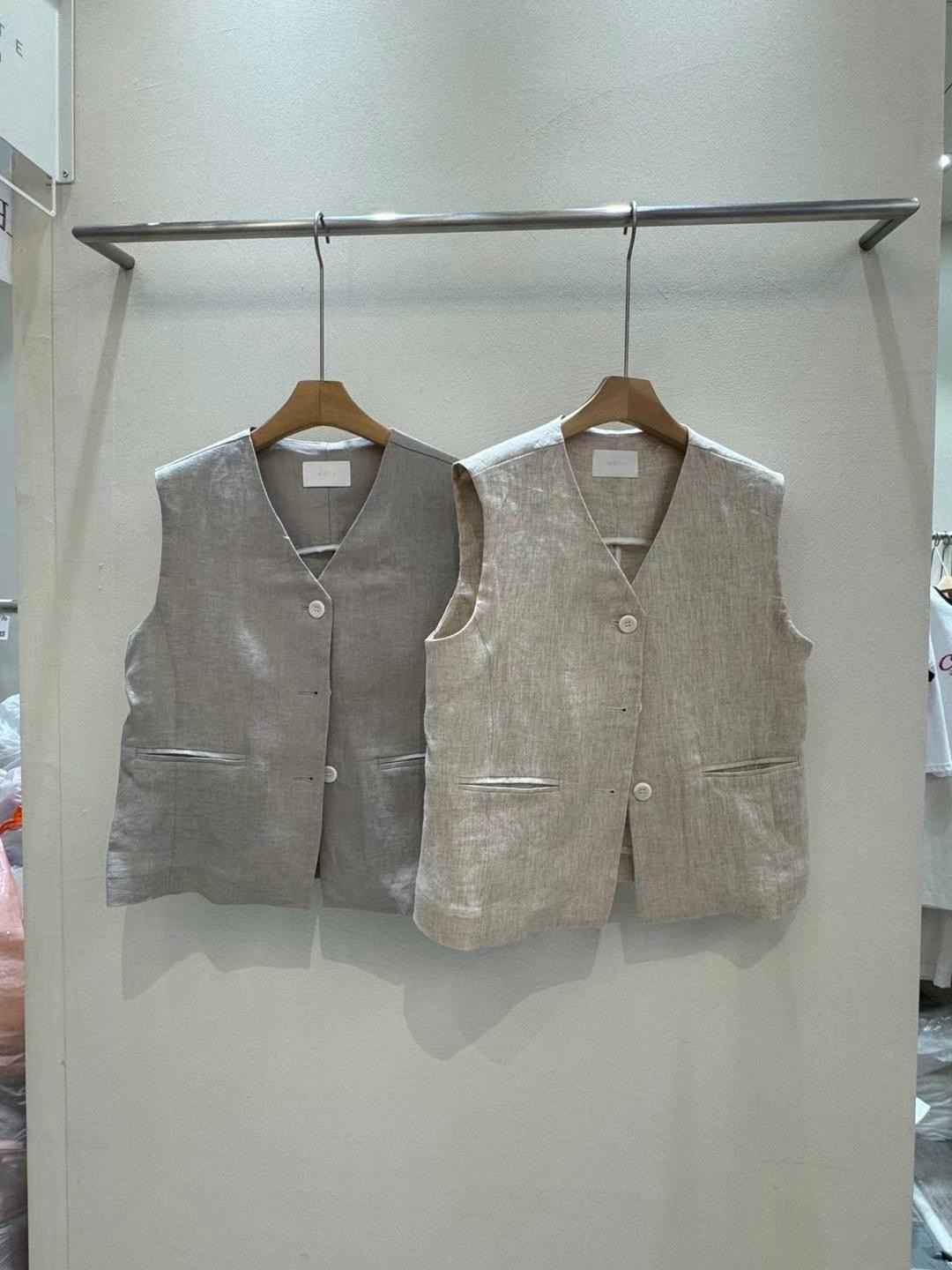 MUTE東大門㊣直郵女士新款職業時尚休閑25秋冬人氣推薦馬甲MUTE馬甲