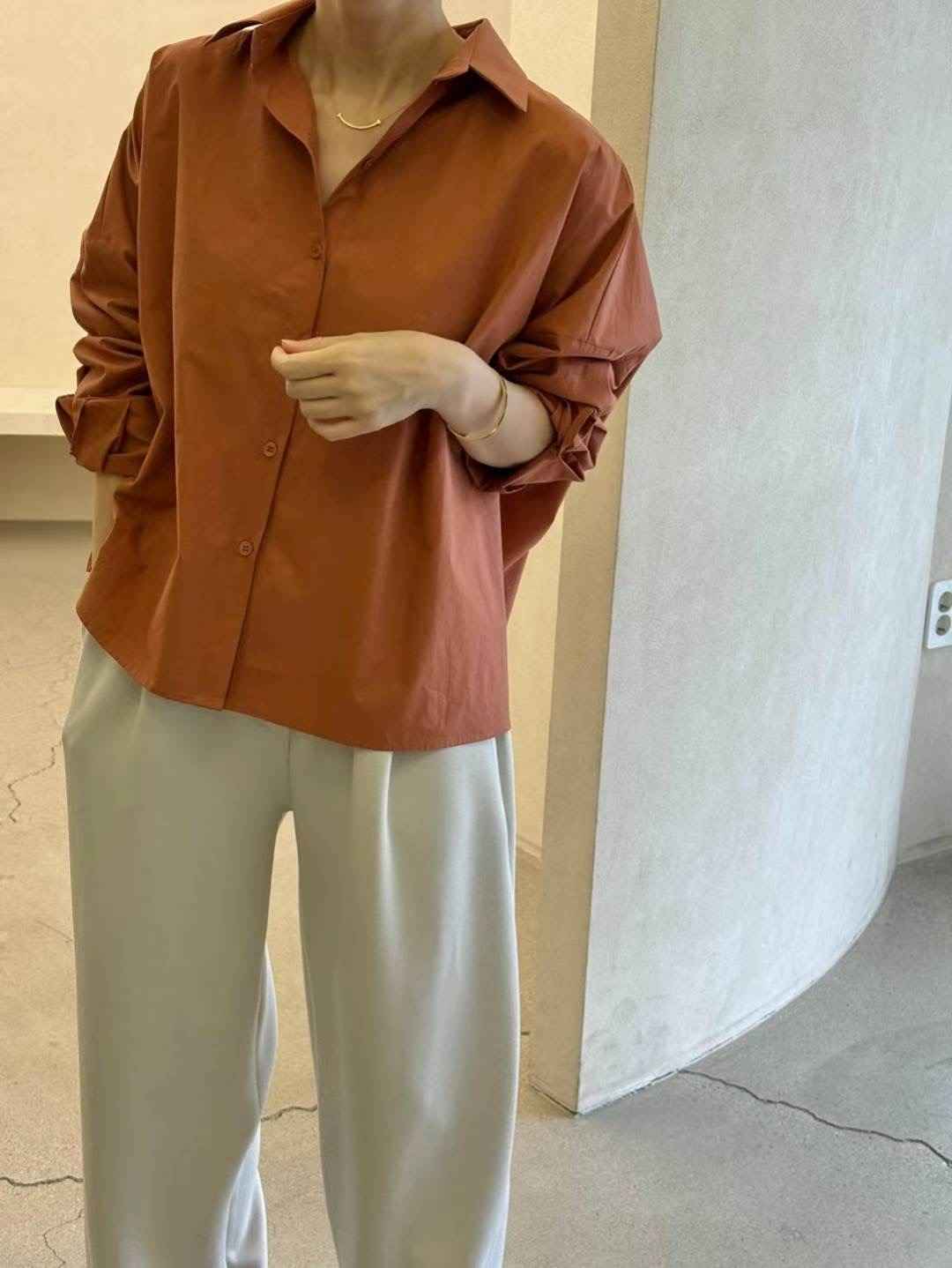 1mm韓國代購㊣女士新品熱賣真品職業25秋冬時尚休閑襯衫蕾絲衫1mm襯衫/蕾絲衫