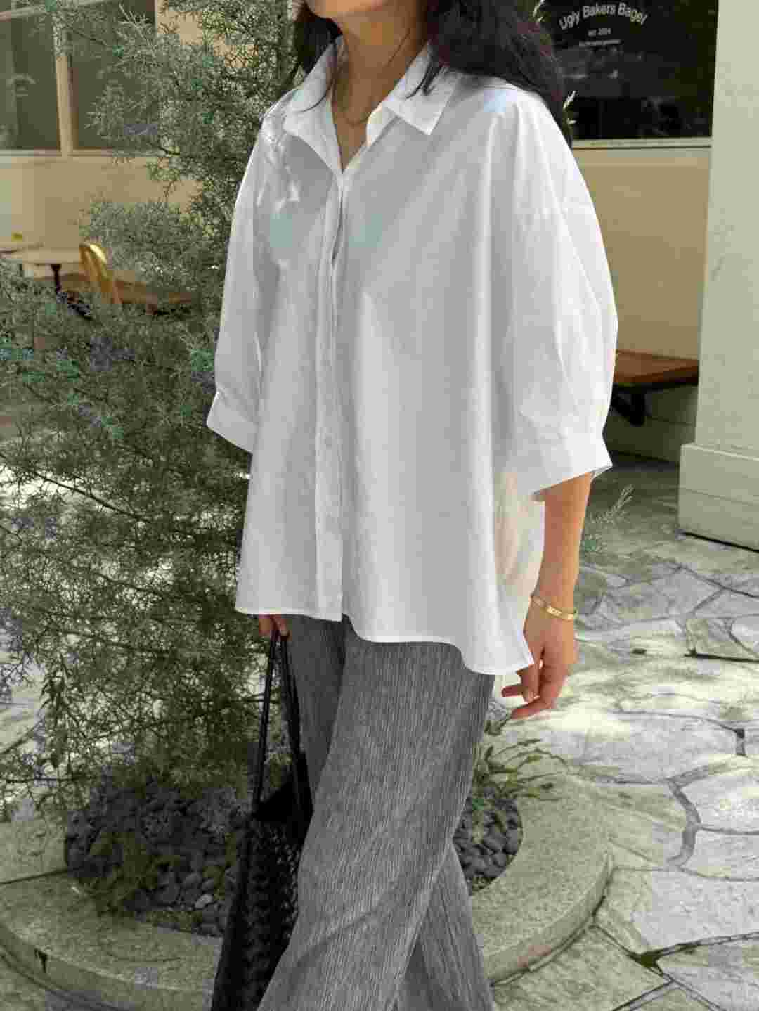 1mm韓國代購㊣女士新品真品人氣休閑25秋冬職業時尚襯衫蕾絲衫1mm襯衫/蕾絲衫