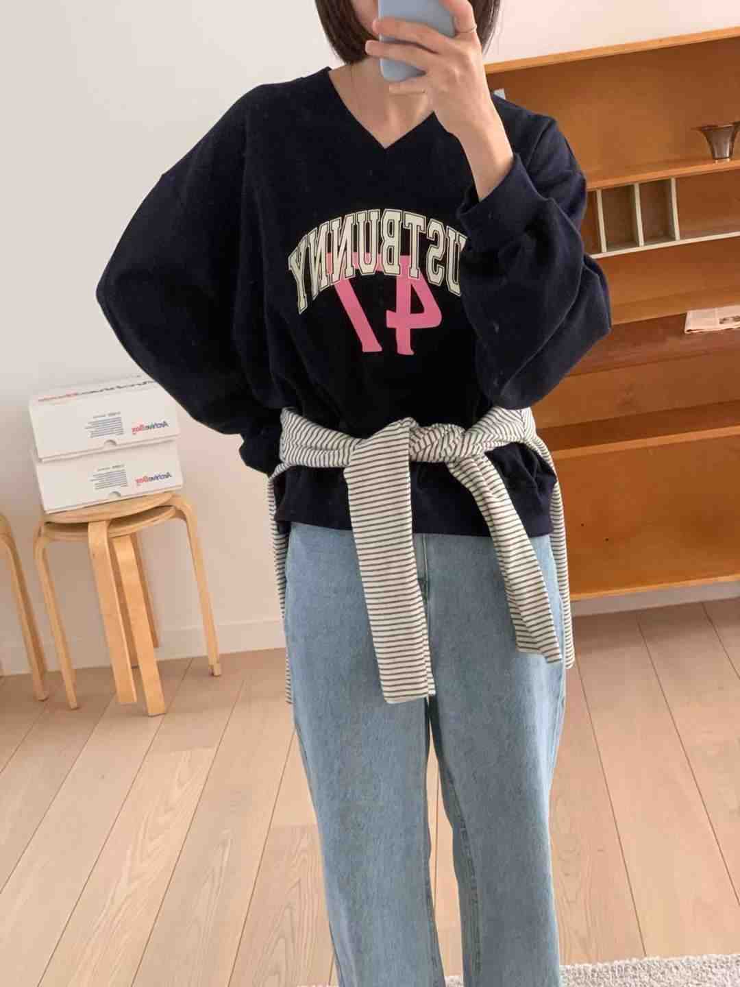 ARHEE東大門㊣實拍女裝新款休閑真品職業時尚25秋冬衛衣不含屁簾ARHEE衛衣