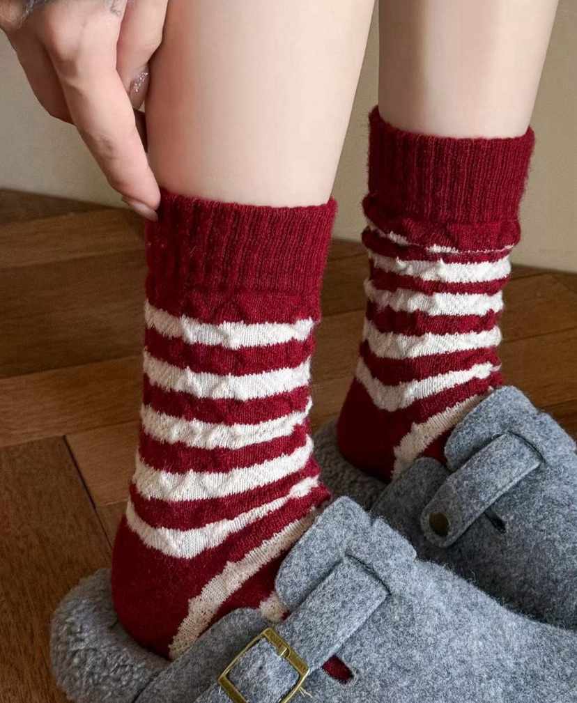 CACTUS-Q東大門㊣代購女士新品人氣推薦職業真品25秋冬襪子羊毛CACTUS十雙起/可混搭襪子