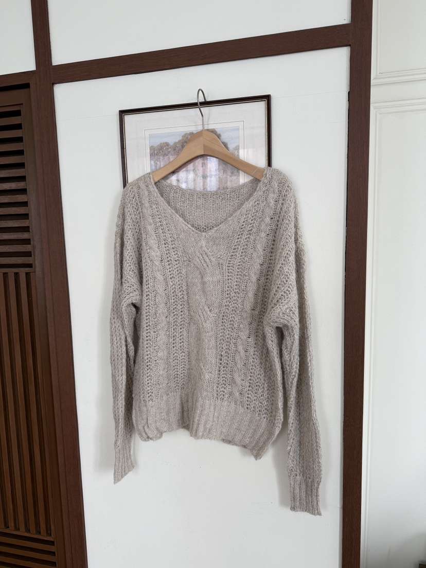 LAVIEU東大門㊣實拍女士新款人氣休閑時尚25秋冬針織衫羊毛LAVIEU針織衫