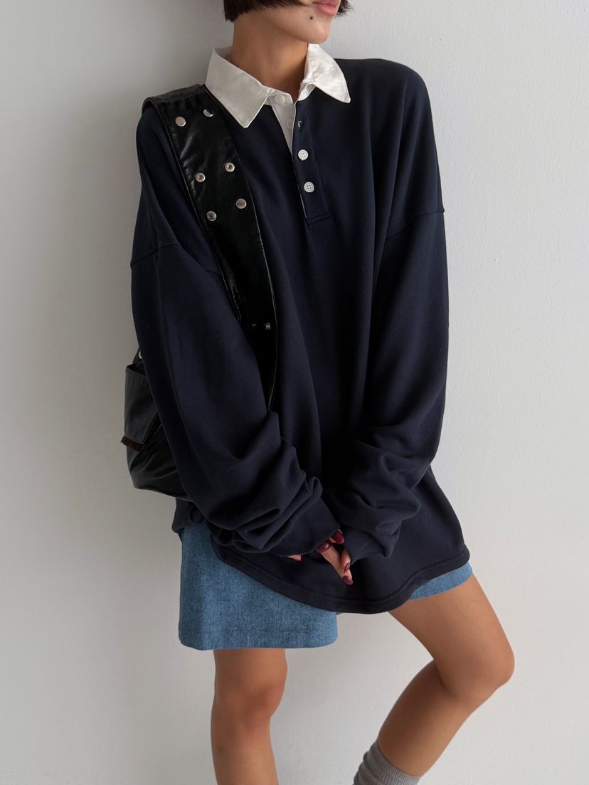 ANGLOG BEIGE韓國直郵㊣女裝新品推薦熱賣25秋冬人氣長袖T恤ANGLOG BEIGE長袖T恤