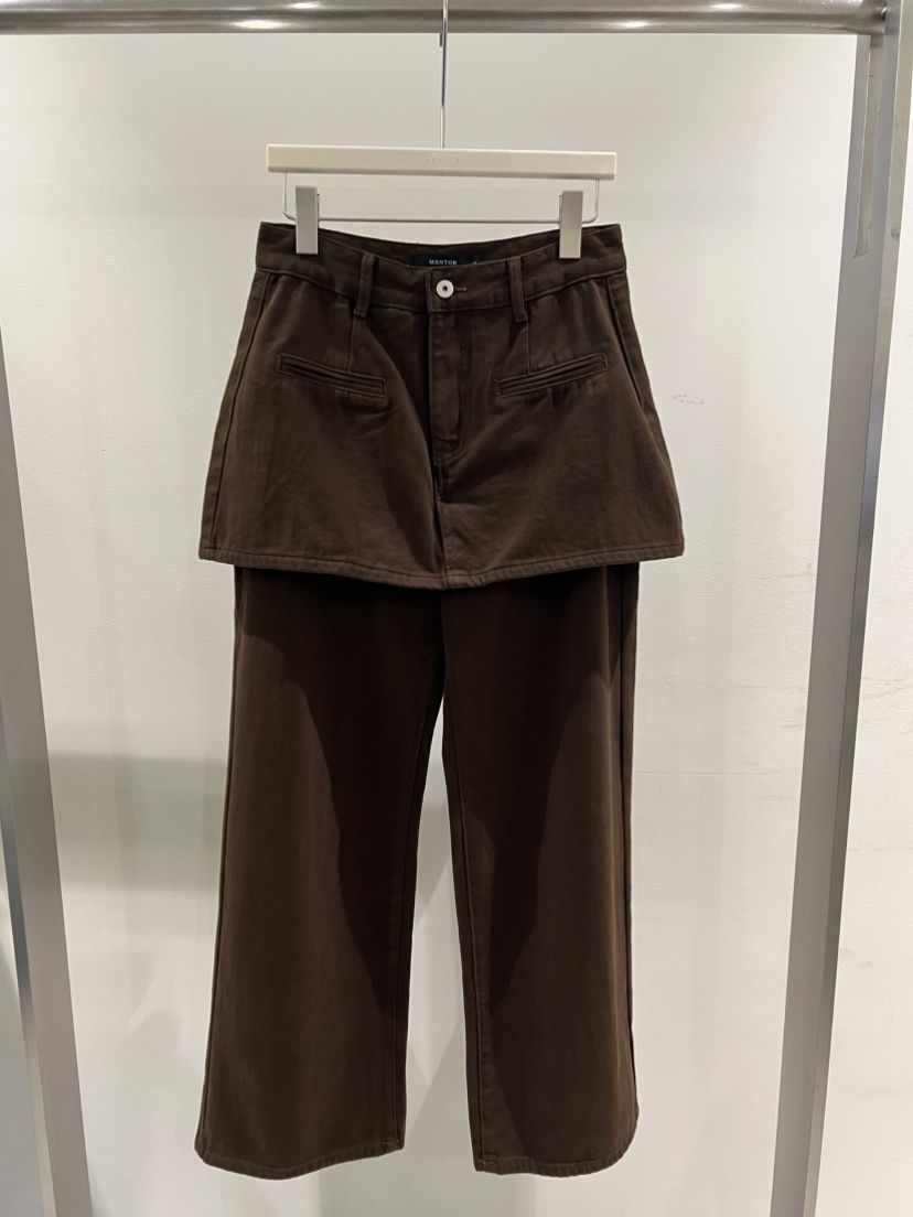 MENTOR東大門㊣直郵女裝新品休閑25秋冬熱賣職業真品推薦裙褲MENTOR裙褲