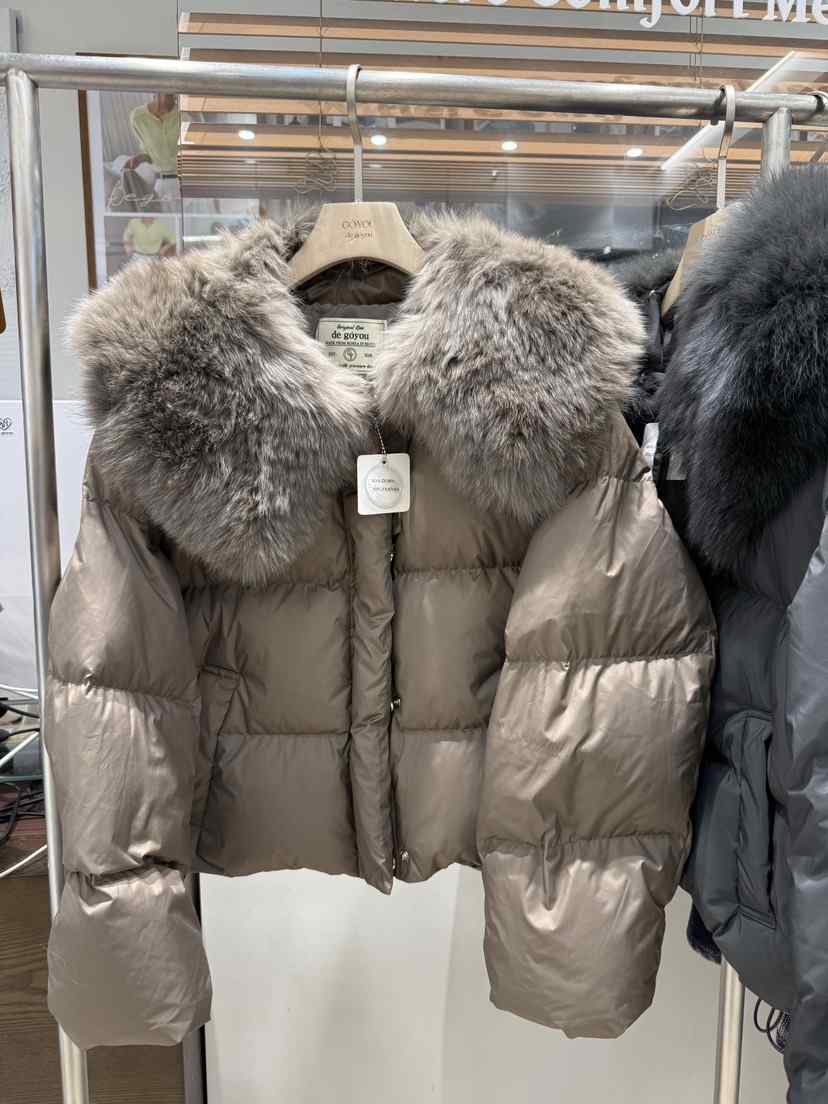 DE GO YOU東大門㊣直郵女裝新款職業25秋冬短款羽絨服可拆卸DE GO YOU短款羽絨服