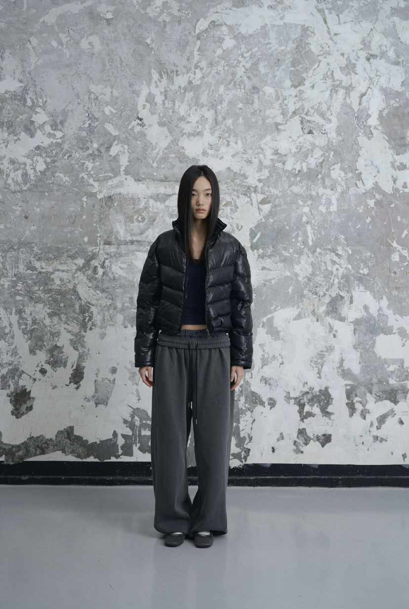 NEAR LEAP-P東大門㊣代購女裝新款真品職業休閑熱賣短款棉服NEAR LEAP短款棉服