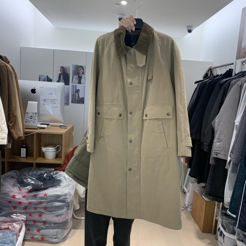 THE STARDUST東大門㊣代購女士新品熱賣真品休閑人氣長款風衣THE STARDUST長款風衣