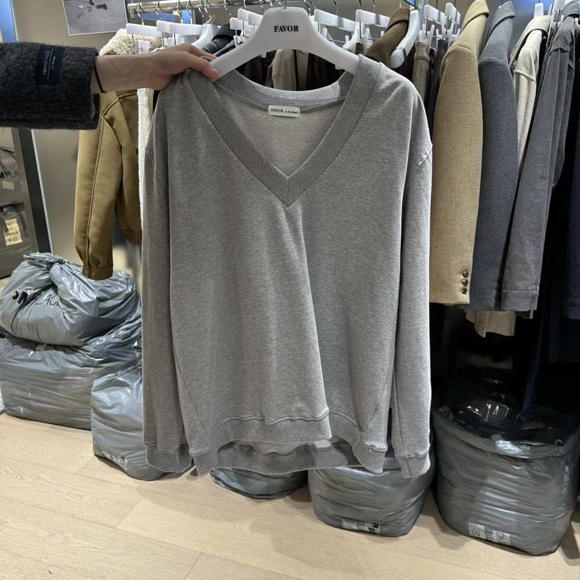 FAVOR-P東大門㊣實拍女士新款熱賣人氣時尚職業推薦25秋冬衛衣FAVOR-P衛衣