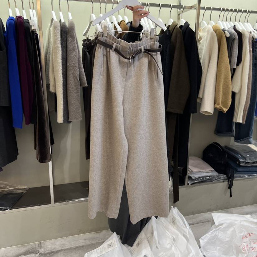 FAVE/FAVOURITE東大門㊣代購女裝新品人氣真品休閑褲含腰帶FAVOURITE休閑褲