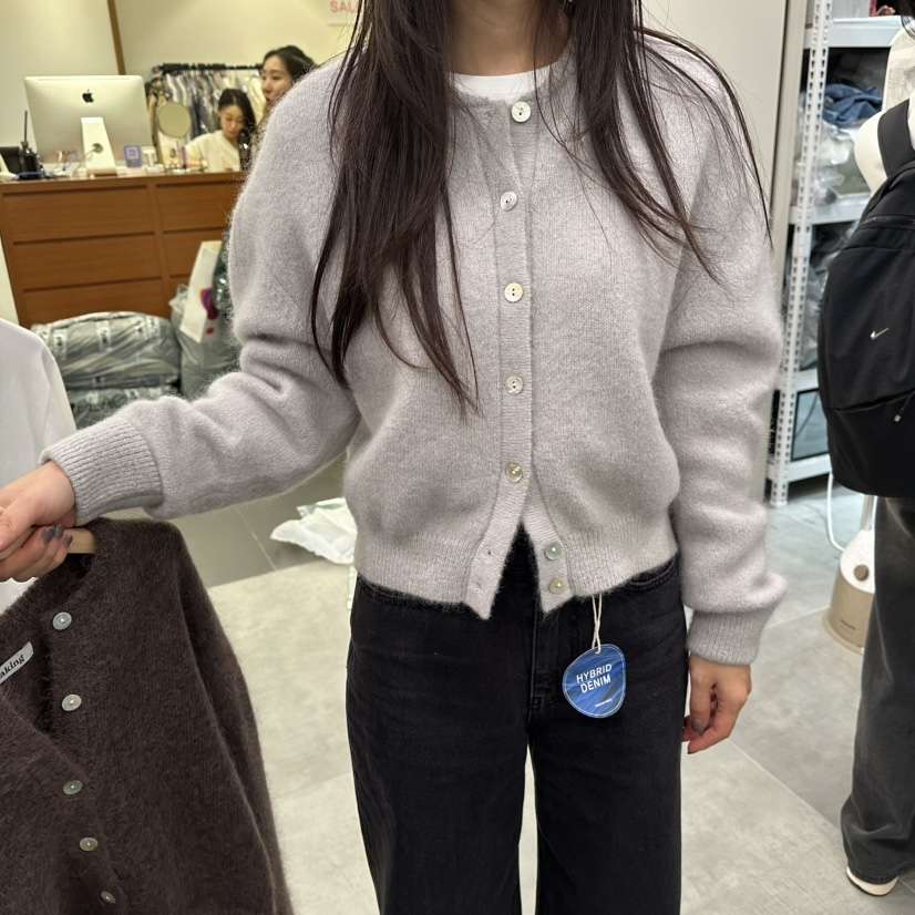 URBANSTORY/REMAKING東大門㊣實拍女裝新款職業針織衫馬海毛Remaking/URBANSTORY針織衫