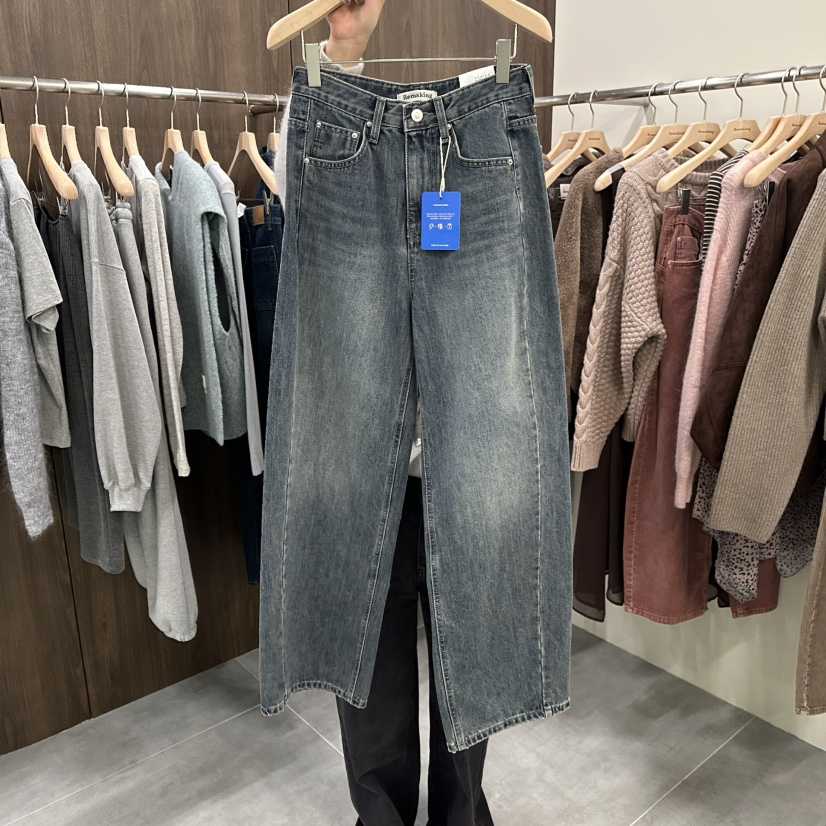 URBANSTORY/REMAKING韓國代購㊣女士新款熱賣真品休閑牛仔褲Remaking/URBANSTORY牛仔褲