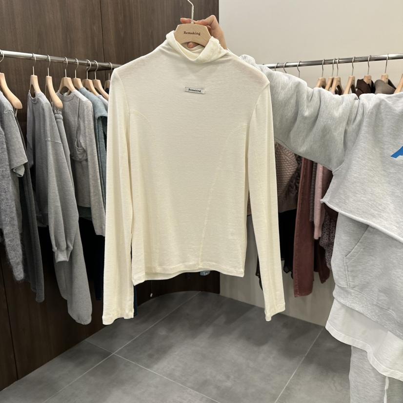 URBANSTORY/REMAKING韓國代購㊣女士新品25秋冬時尚長袖T恤Remaking/URBANSTORY長袖T恤