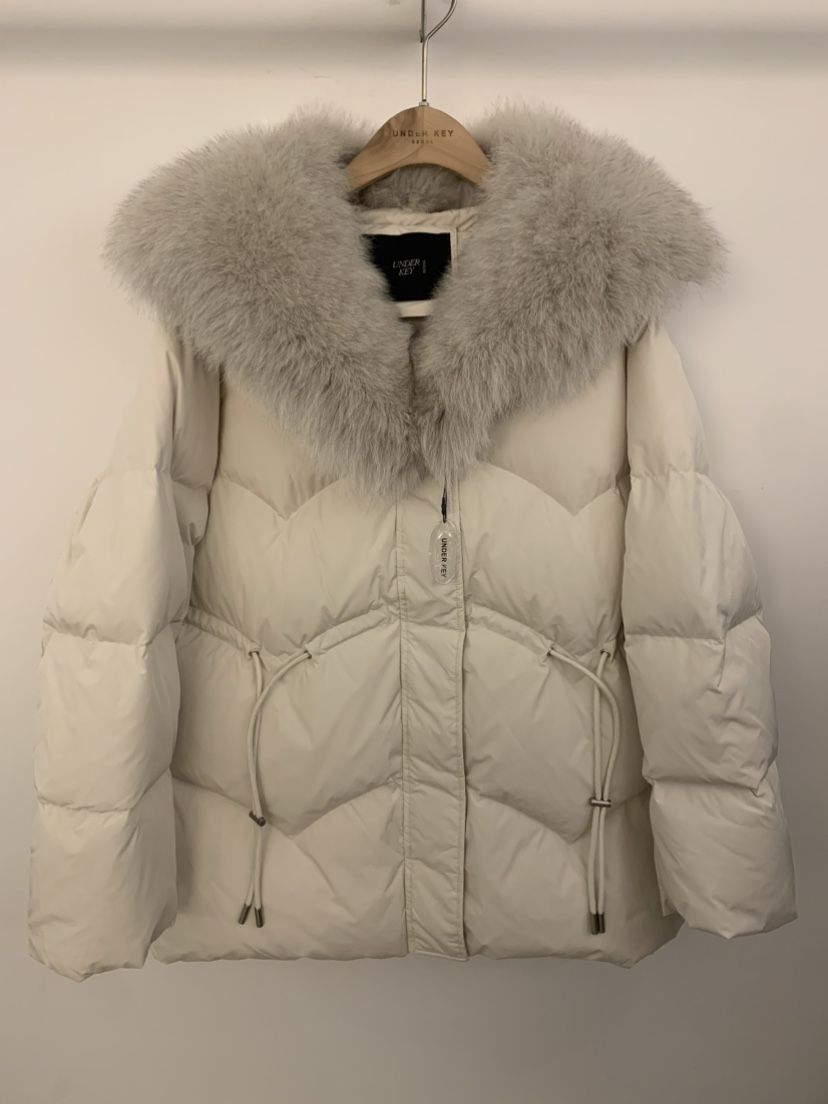 UNDER KEY東大門㊣直郵女士新品時尚休閑職業真品短款羽絨服UNDER KEY短款羽絨服