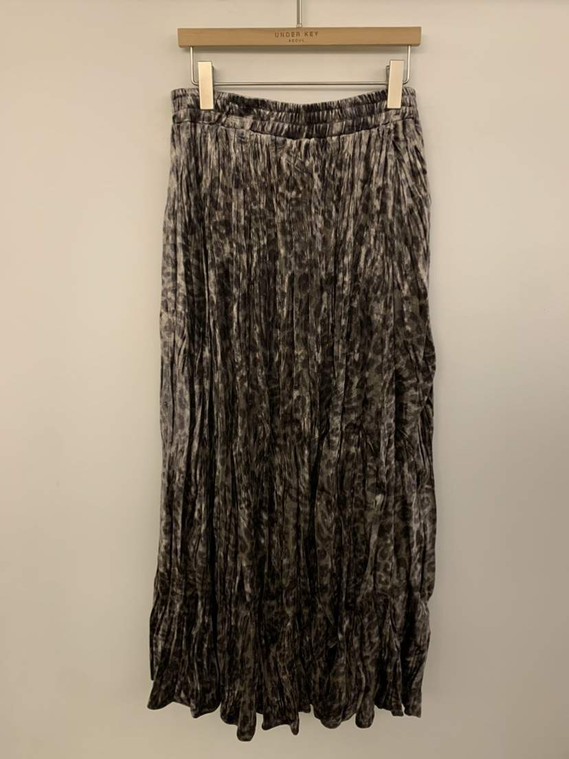 UNDER KEY韓國代購㊣女士新品25秋冬休閑熱賣時尚人氣長裙UNDER KEY長裙