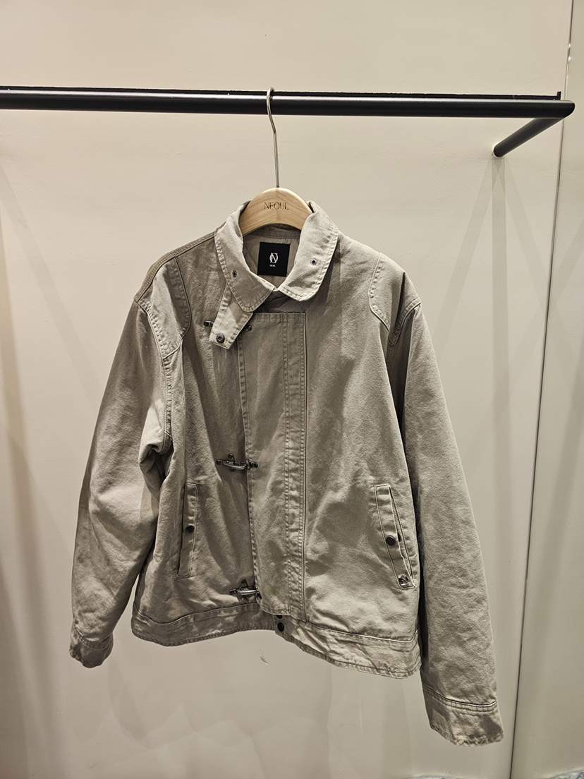 NEOUL東大門㊣實拍女裝新款時尚人氣熱賣25秋冬休閑真品夾克NEOUL/ahin雙領標簽夾克