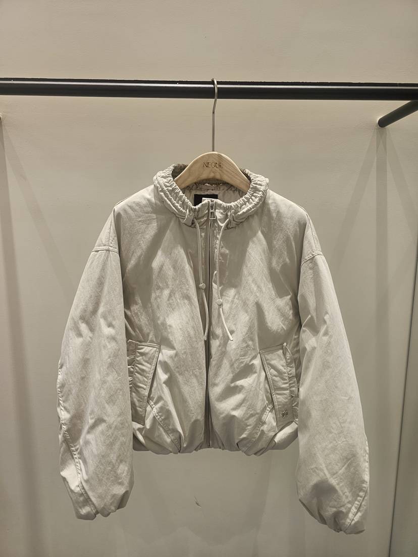 NEOUL韓國代購㊣女裝新款熱賣休閑推薦25秋冬短款羽絨服填充NEOUL/ahin雙領標簽短款羽絨服