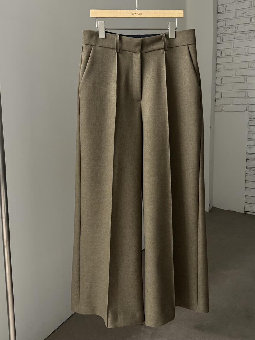 LOWBURN韓國代購㊣女士新款休閑人氣熱賣25秋冬推薦職業休閑褲LOWBURN休閑褲