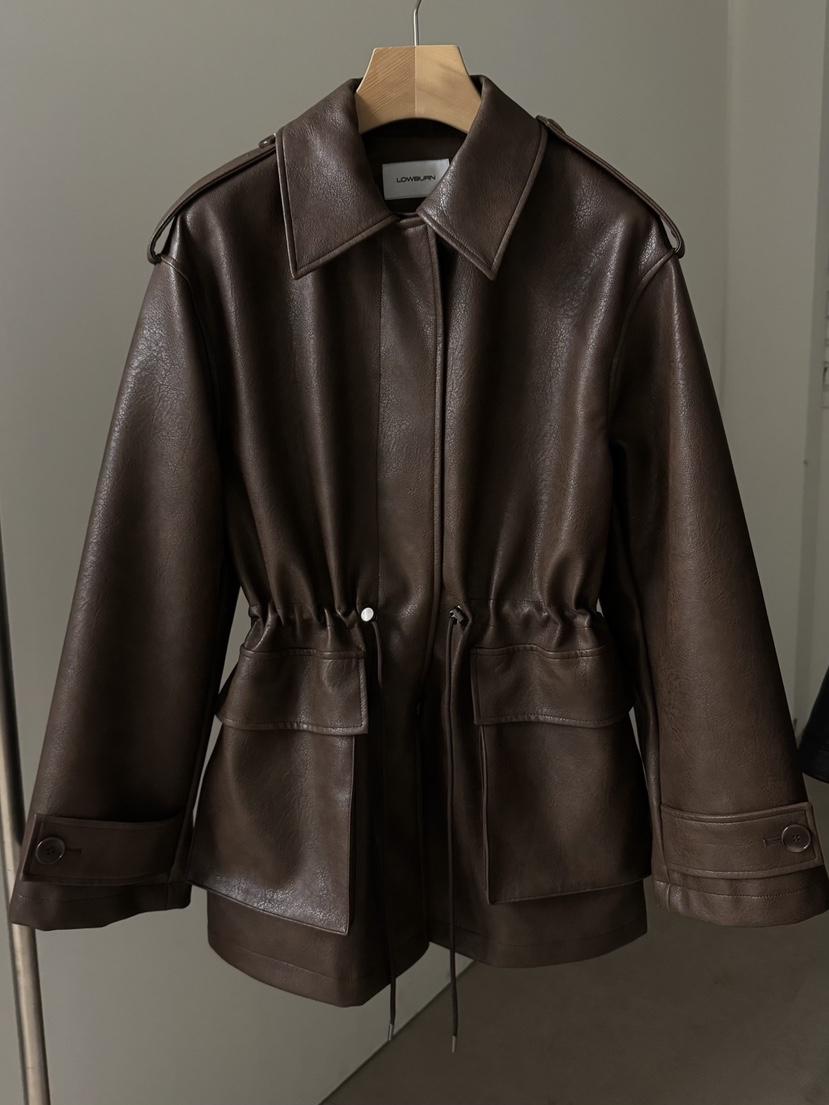 LOWBURN東大門㊣直郵女士新款推薦休閑25秋冬熱賣真品人氣夾克LOWBURN夾克