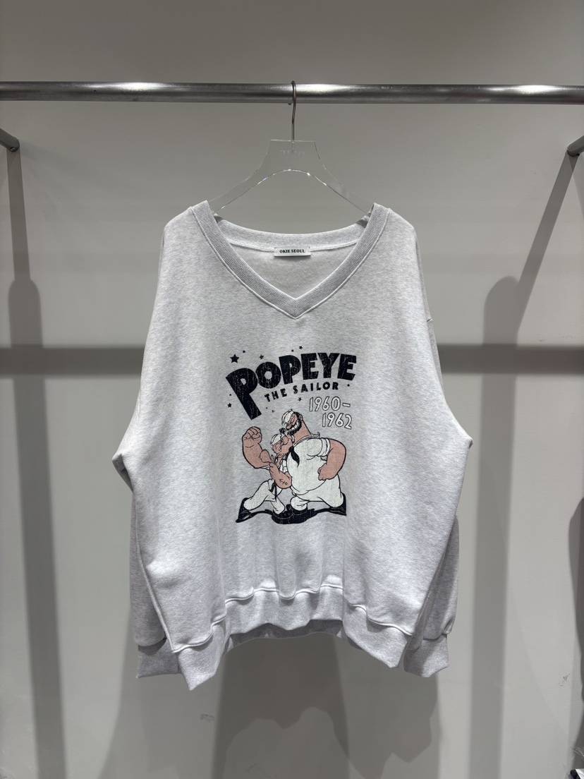 OKIE韓國直郵㊣女士新款人氣推薦真品職業休閑時尚衛衣加絨OKIE衛衣