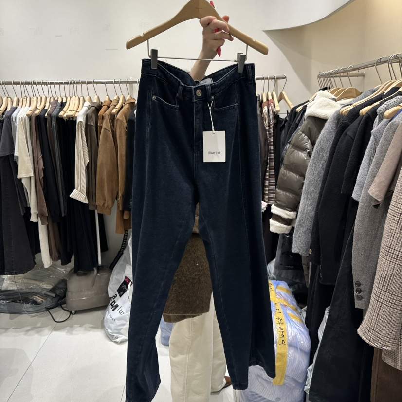 BLUEI-D東大門㊣實拍女士新款時尚推薦人氣職業真品牛仔褲Blue i-d牛仔褲
