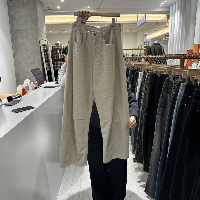 GRAYMELLOW韓國代購㊣女裝新品25秋冬推薦時尚職業真品休閑褲GRAYMELLOW休閑褲