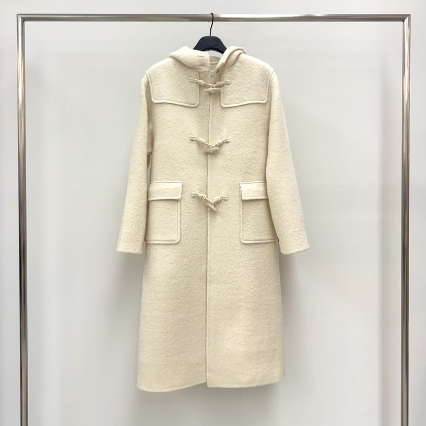 RIVER韓國代購㊣女士新品職業時尚真品25秋冬中長款大衣羊駝雙層WATER/RIVER中長款大衣