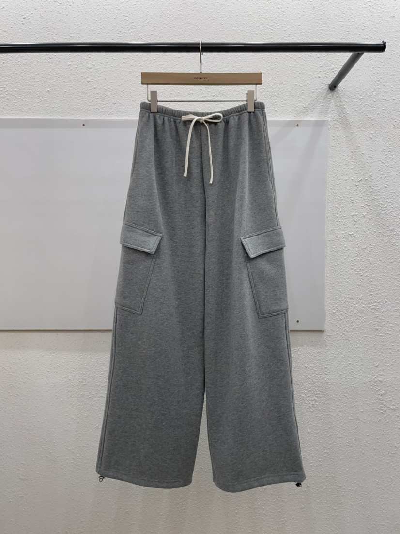 EGGPLANT韓國代購㊣女士新品25秋冬人氣休閑時尚休閑褲加絨EGGPLANT休閑褲