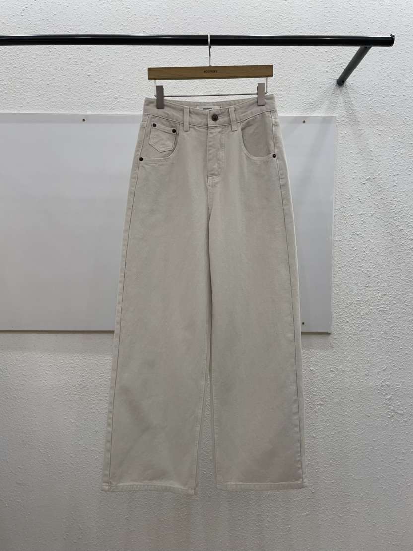 EGGPLANT東大門㊣代購女士新品25秋冬推薦休閑時尚熱賣牛仔褲EGGPLANT牛仔褲