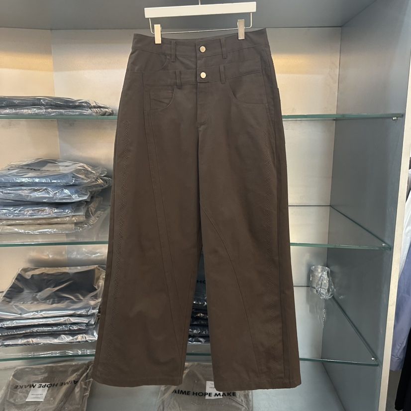 AIME HOPE MAKE東大門㊣實拍女士新款人氣職業熱賣休閑褲AIME HOPE MAKE休閑褲