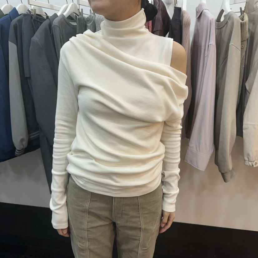 AIME HOPE MAKE東大門㊣代購女裝新品25秋冬熱賣時尚長袖T恤AIME HOPE MAKE長袖T恤