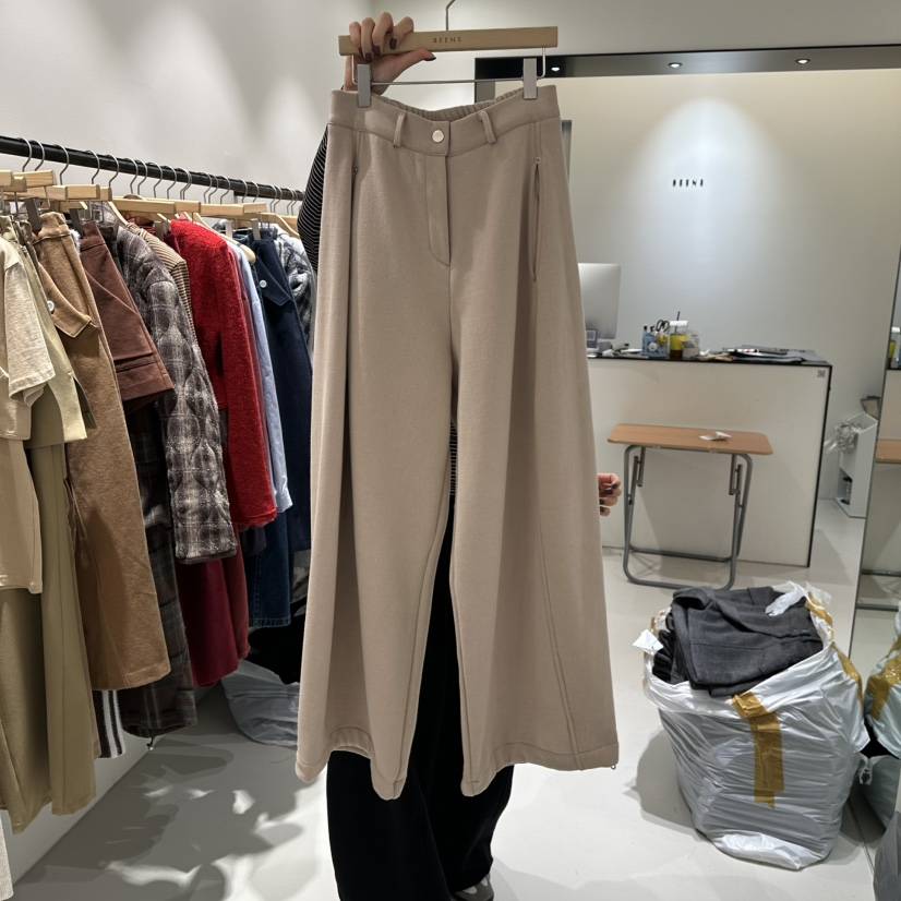 BEENS東大門㊣實拍女士新款人氣25秋冬熱賣推薦真品休閑褲圓領BEENS休閑褲