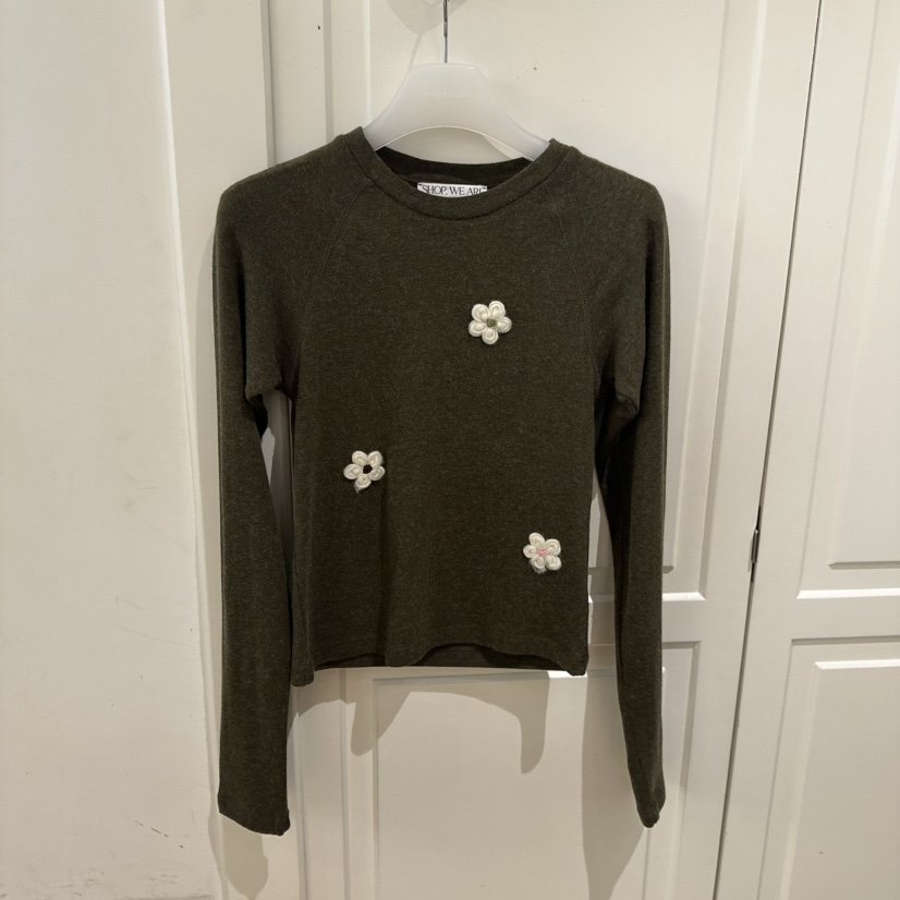 WE ARE/WELOVER東大門㊣直郵女士新品時尚真品熱賣長袖T恤SHOP_WE ARE長袖T恤