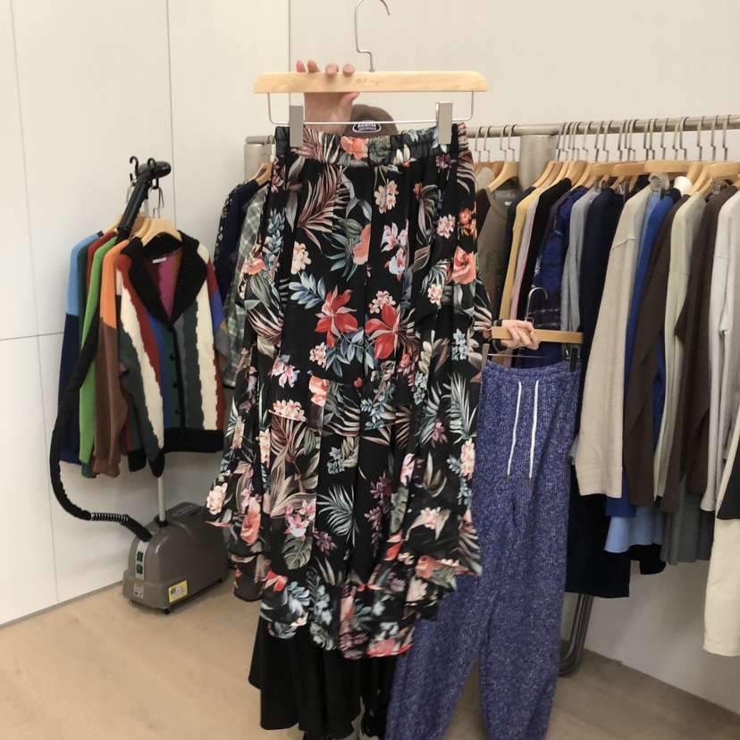 DOHWAJI韓國代購㊣女裝新款25秋冬時尚真品推薦半身裙中短裙DOHWAJI半身裙/中短裙