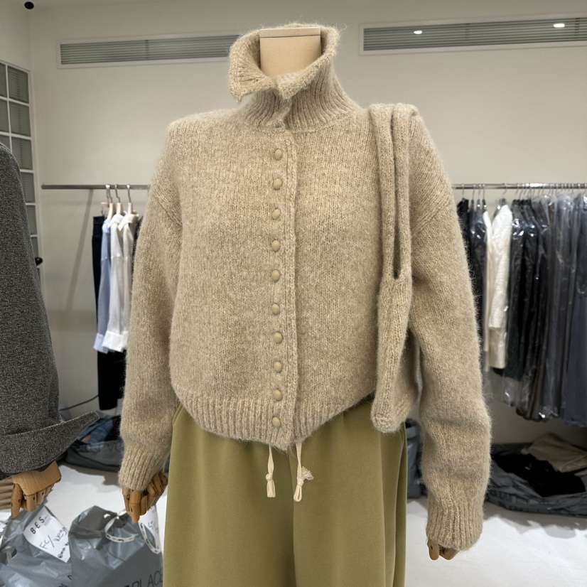 BES東大門㊣代購女裝新款25秋冬休閑熱賣推薦針織衫含包套裝BES SEOUL針織衫