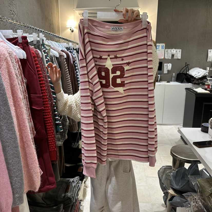 MIXXIN東大門㊣代購女裝新品真品25秋冬熱賣職業人氣休閑衛衣MIXXIN衛衣