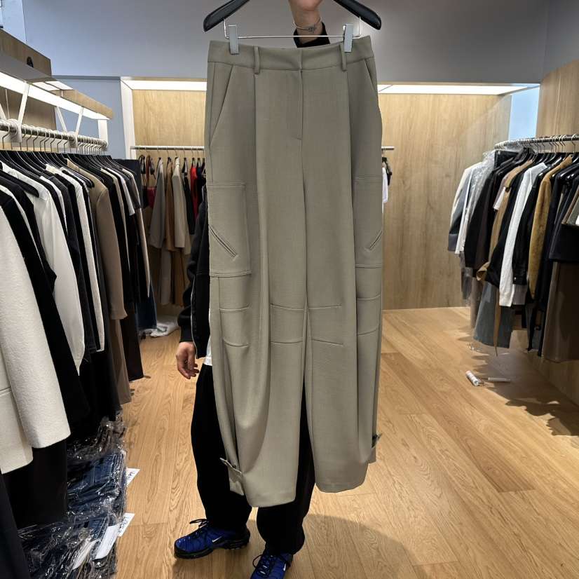 LEFANCY韓國直郵㊣女士新品推薦人氣休閑25秋冬時尚休閑褲口袋LEFANCY休閑褲