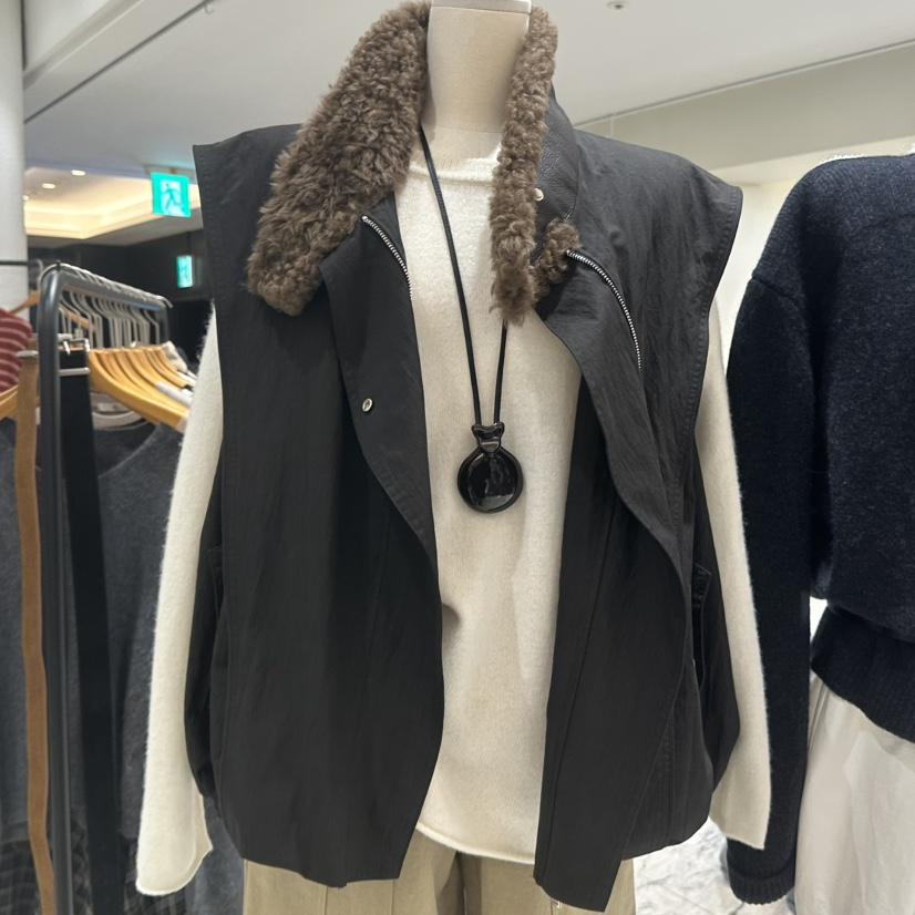 TREND SELLER/G韓國代購㊣女裝新品休閑熱賣時尚馬甲鵝絨G/TREND SELLER馬甲