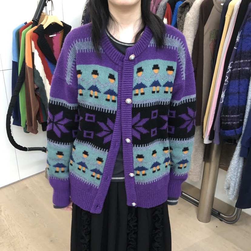 DOHWAJI韓國代購㊣女裝新款熱賣職業真品推薦25秋冬毛衣手工羊毛DOHWAJI毛衣