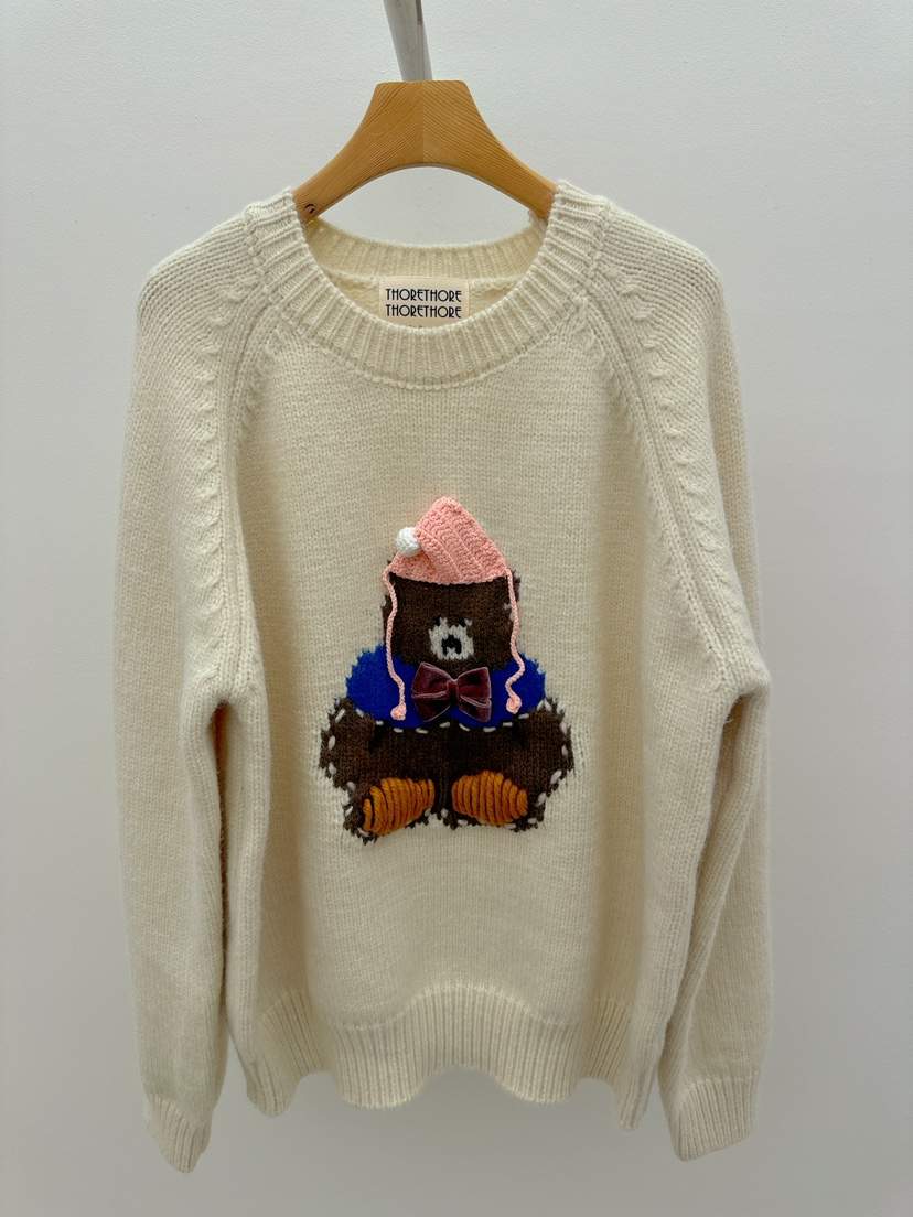 THORE東大門㊣直郵女士新款推薦人氣時尚熱賣真品休閑25秋冬毛衣THORE毛衣