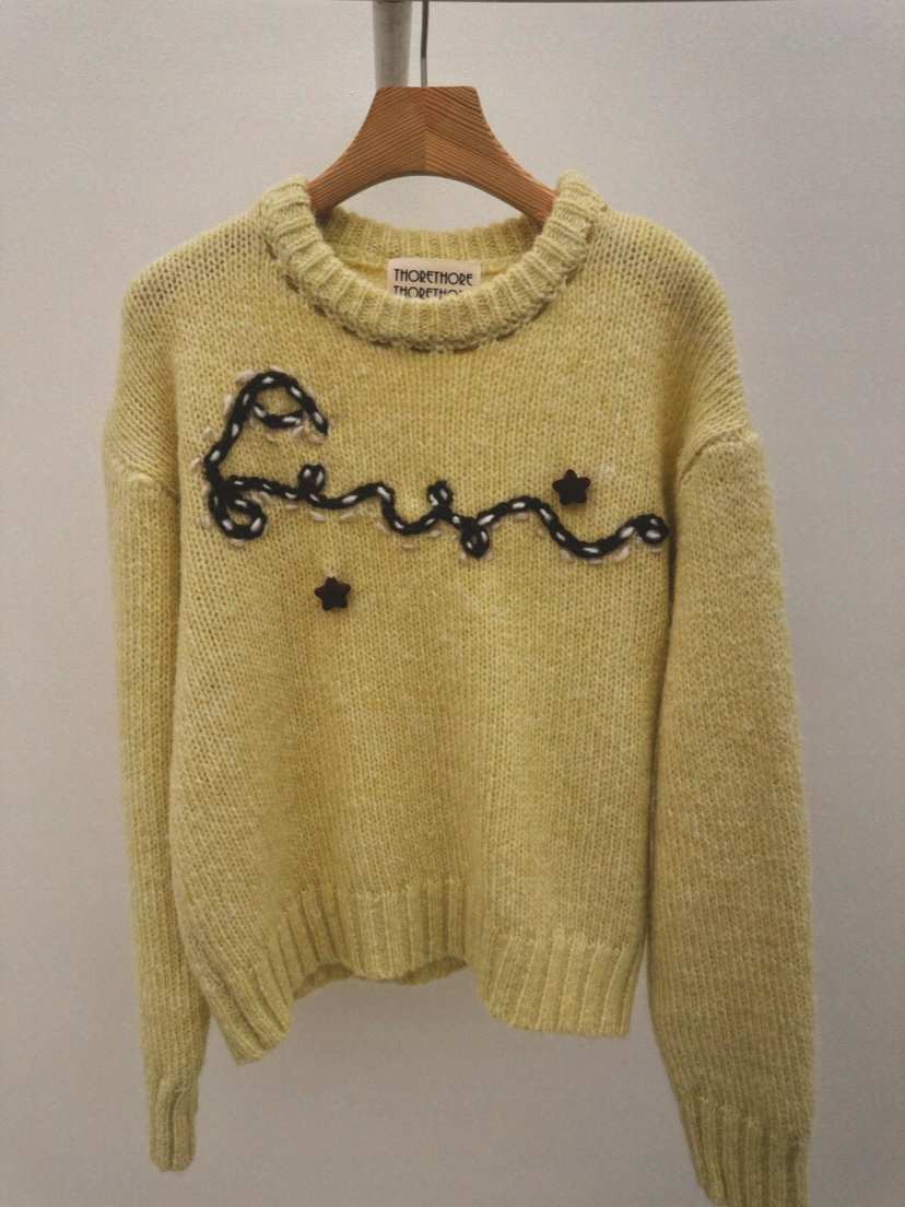 THORE韓國直郵㊣女士新款25秋冬真品休閑熱賣人氣時尚推薦毛衣THORE毛衣