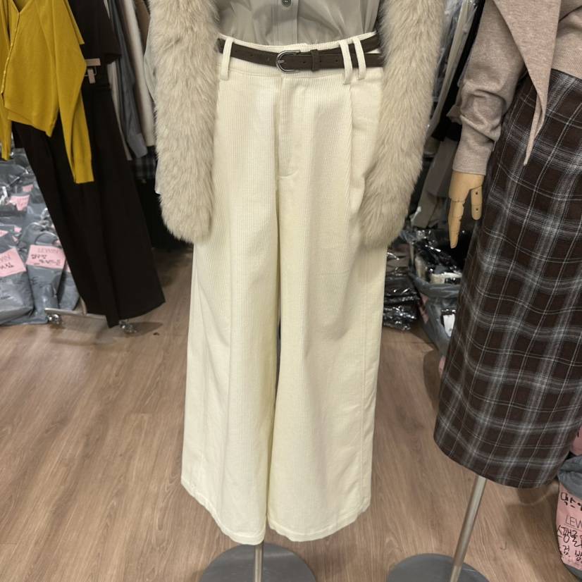 LEWIN東大門㊣代購女士新品職業人氣25秋冬真品休閑褲含腰帶LEWIN休閑褲