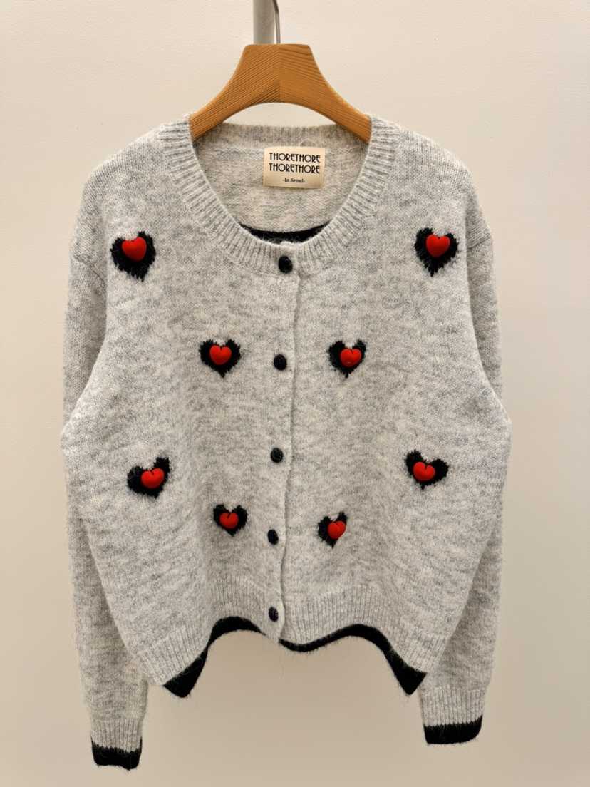 THORE東大門㊣實拍女裝新款熱賣真品時尚人氣休閑職業毛衣開衫THORE毛衣