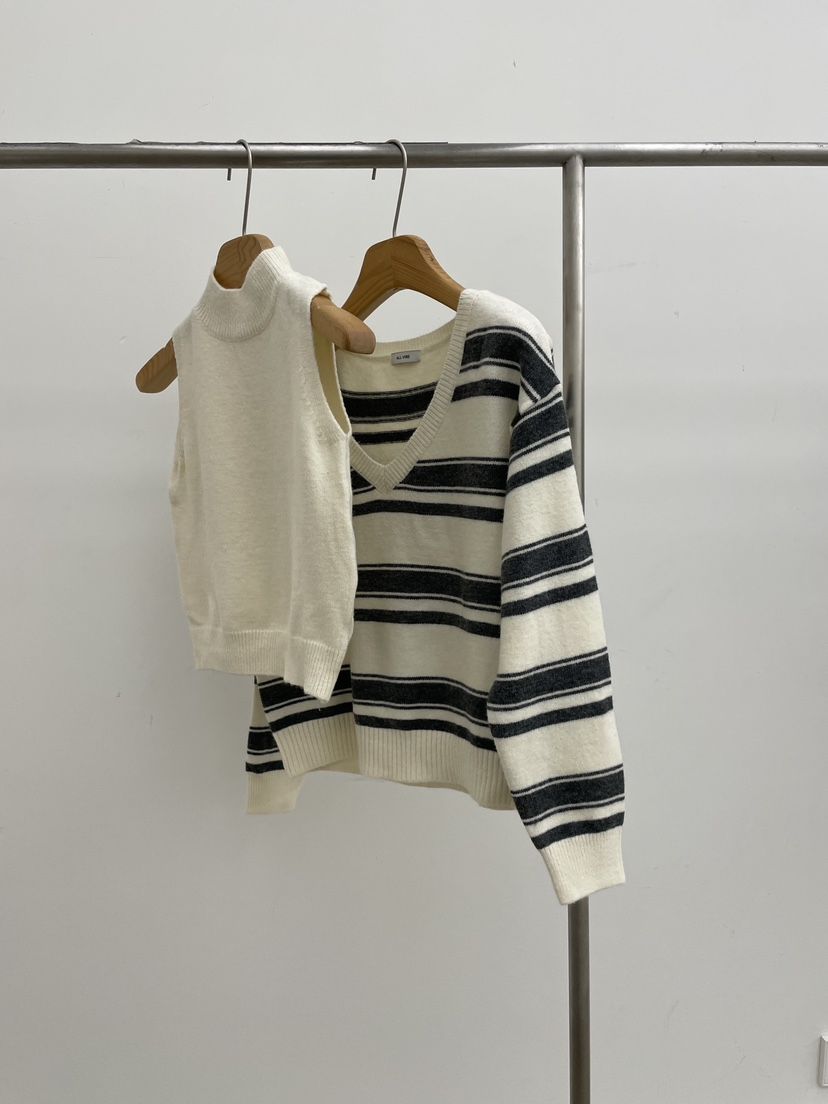 ALLVIBE韓國直郵㊣女裝新品人氣熱賣職業推薦休閑25秋冬套裝ALLVIBE套裝