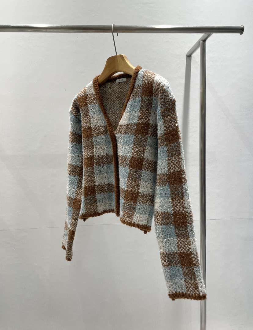 ALLVIBE韓國直郵㊣女士新品時尚25秋冬推薦真品人氣休閑針織衫ALLVIBE針織衫