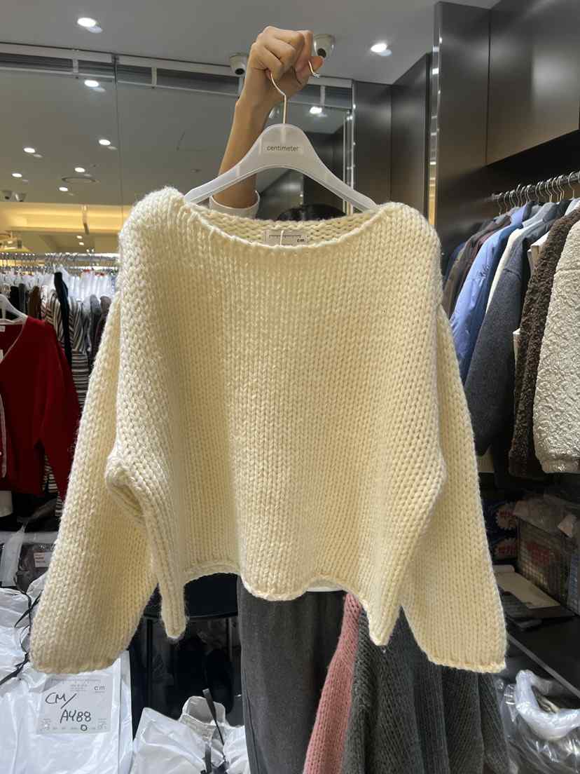 CM韓國代購㊣女裝新品休閑推薦時尚真品人氣職業25秋冬毛衣CM_centimeter毛衣